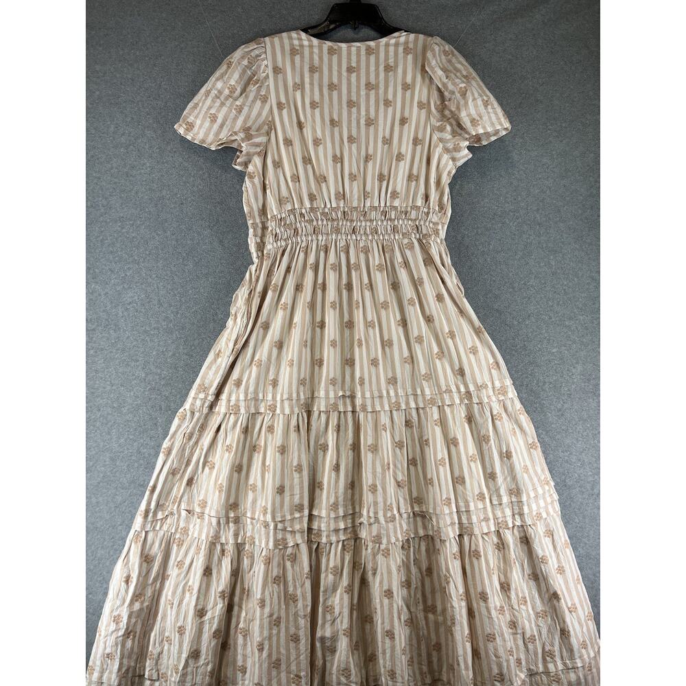 Anthropologie The Somerset Embroidered Floral Maxi Dress Size X-Large NWT - Picture 7 of 11